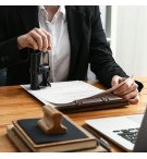 Trodat Metal Line 5204 - Tampon Encreur Professionnel 6 lignes