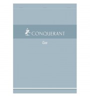 BLOC NOTES CONQUERANT ECO 210X297mm QUADRILLE 5X5 - 60G