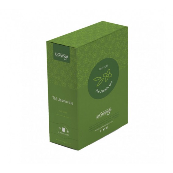 BTE 24 SACHETS THE VERT LAGRANGE JASMIN BIO