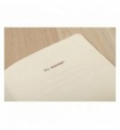 CAHIER BROCHE AGE BAG 148x210mm (A5) 192P LIGNEES - HAVANE