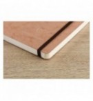 CAHIER BROCHE AGE BAG 148x210mm (A5) 192P LIGNEES - HAVANE