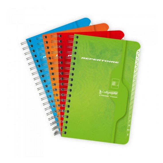 REPERTOIRE SPIRALE 11X17cm 70G 100P 5X5