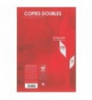 50 copies doubles (200 pages) non perforées A4 séyès 70g blanches