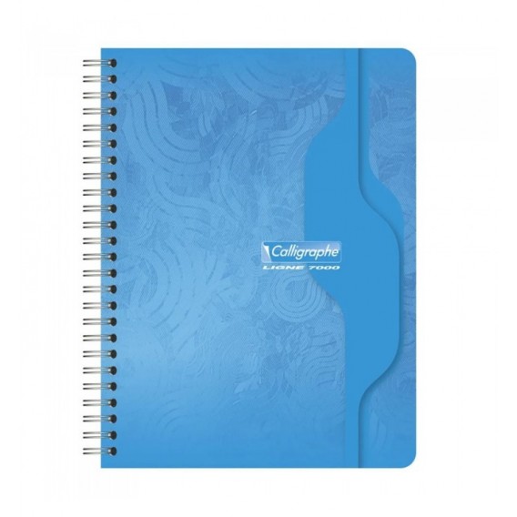 CAHIER SPIRALE 17X22cm 100P SEYES 70G