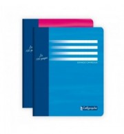 CAHIER PIQURE 17X22cm BROUILLON 96P SEYES 56G