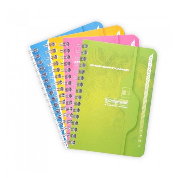 REPERTOIRE SPIRALE 9X14cm 100P 70G 5X5