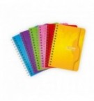 CARNET SPIRALE 9X14cm 100P 5X5 70G