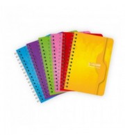 CARNET SPIRALE 9X14cm 100P 5X5 70G