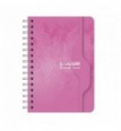 CARNET SPIRALE 9X14cm 100P 5X5 70G