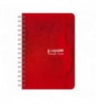 CARNET SPIRALE 9X14cm 100P 5X5 70G