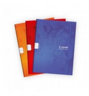 CAHIER PIQURE 24X32cm SEYES 48P 70G