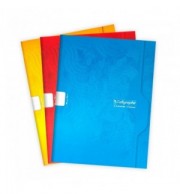CAHIER PIQURE 24X32cm UNI 48P 70G