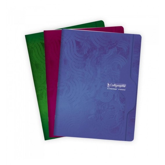 CAHIER PIQURE 24X32cm 5X5 96P 70G