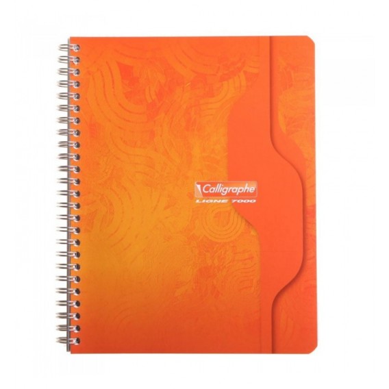 CAHIER SPIRALE 17X22cm 100P 5X5 70G