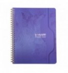 CAHIER SPIRALE 17X22cm 180P 5X5 70G
