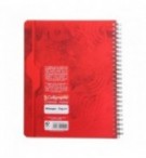 CAHIER SPIRALE 17X22cm 180P 5X5 70G