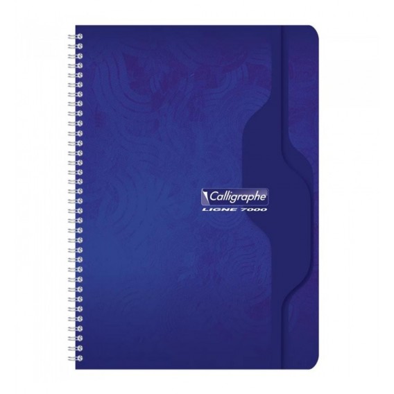CAHIER SPIRALE 21X29,7cm 180P 5X5 70G