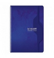 CAHIER SPIRALE 21X29,7cm 180P 5X5 70G