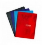 CAHIER BROCHE 17X22cm 192P 5X5 70G - ASSORTIS