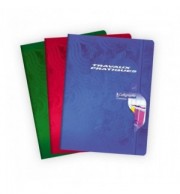 CAHIER PIQURE 24X32cm 96P TP 70/90G