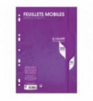FEUILLETS MOBILES 90G 5X5 21X29.7cm - PAQUET DE 100F (200P)