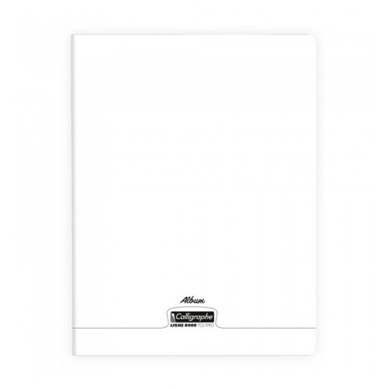 CAHIER POLYPRO 24X32cm UNI 48P 90G - INCOLORE