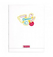CAHIER POLYPRO DESSIN 24X32cm 48P 120G - INCOLORE