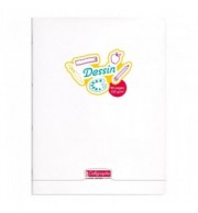 CAHIER POLYPRO DESSIN 24X32cm 96P 120G -INCOLORE