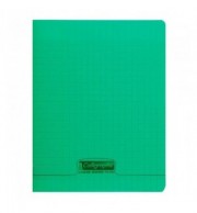 CAHIER POLYPRO 24X32cm SEYES 48P 90G - VERT