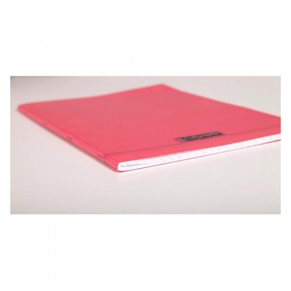 CAHIER POLYPRO 24X32cm SEYES 96P 90G - ROSE