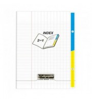 CAHIER POLYPRO 17X22 96P 90G 2 EN 1