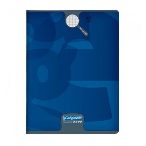 CAHIER PIQURE 24X32cm 96P SEYES 90G