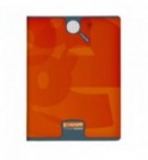 CAHIER PIQURE 24X32cm 96P SEYES 90G