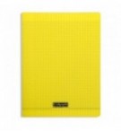 CAHIER POLYPRO 24X32cm SEYES 96P 90G - JAUNE