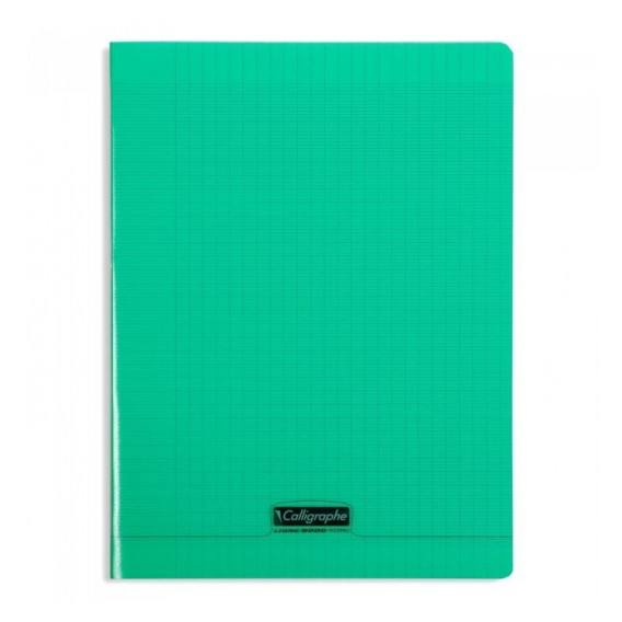 CAHIER POLYPRO 24X32cm SEYES 96P 90G - VERT
