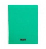 CAHIER POLYPRO 24X32cm SEYES 96P 90G - VERT
