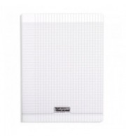 CAHIER POLYPRO 24X32cm SEYES 96P 90G - INCOLORE