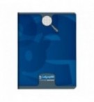 CAHIER PIQURE 17X22cm 140P SEYES 90G