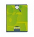 CAHIER PIQURE 17X22cm 140P SEYES 90G