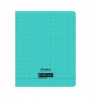 CAHIER POLYPRO 17X22cm SEYES 3mm - VERT