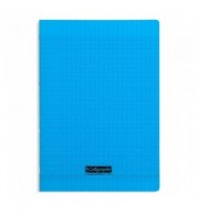 CAHIER POLYPRO 21X29.7CM 48P 90G - BLEU