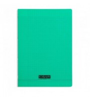 CAHIER POLYPRO 21X29.7CM 48P 90G - VERT