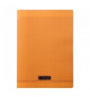CAHIER POLYPRO 21X29.7CM 48P 90G - ORANGE