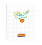 CAHIER POLYPRO 17X22cm POESIE 48P 90G SEYES/UNI - INCOLORE