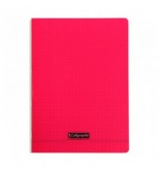 CAHIER POLYPRO 21X29.7cm SEYES 140P 90G - ROUGE