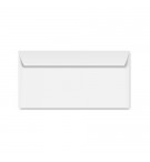 500 enveloppes blanches sans fenêtre DL en papier recyclé 110 x 220 mm 1450C