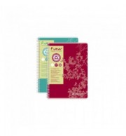 CAHIER SPIRALE 180P LIGNE RECYCLE 70G A4