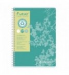 CAHIER SPIRALE 180P LIGNE RECYCLE 70G A4