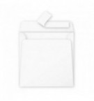 ENVELOPPE 170X170mmBLANC AUTO ADHESIVE/ PQT DE 50