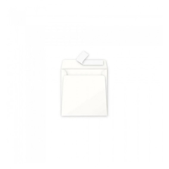 ENVELOPPE 165X165mm IVOIRE AUTO ADHESIVE 120G - PAQUET DE 50